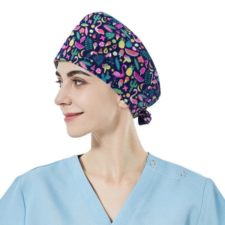 Cute Printed Cotton Nurse Hat Heaventlyshop