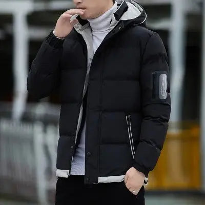 Men Fashion Casual Padded Down Jacket Heaventlyshop