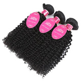 10A Deep Curly Brazilian Human Hair Bundles Weave Heaventlyshop