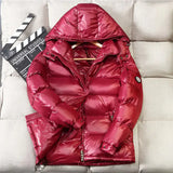 Glossy Duck Down Winter Jackets Heaventlyshop