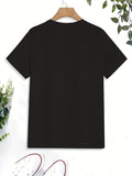 Cute Cat Nap Printed T-shirt, Men's T-shirt, Summer, Spring, Autumn Casual Short Sleeved T-shirt, Top As A Gift
