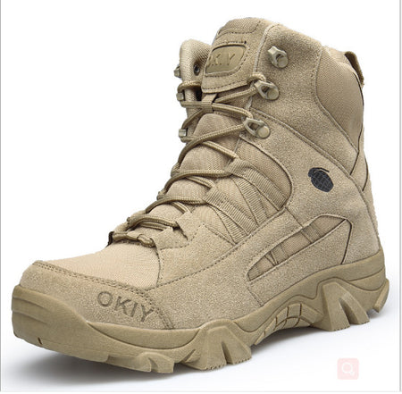 Breathable High Top Outdoor Hiking Tactical Boots Desert Boots Heaventlyshop