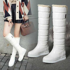 Casual leather boots platform platform boots Heaventlyshop