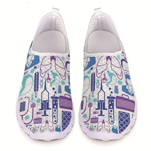 Nurse cartoon printed shoes Heaventlyshop