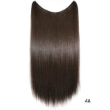 22" Invisible Wire No-Clip Hair Extensions Heaventlyshop