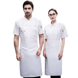 Chef Work Clothes Short Sleeved Catering Chef Clothes Heaventlyshop