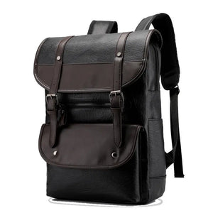 New PU waterproof backpack student computer bag Heaventlyshop