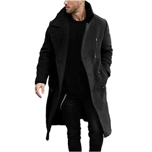 Woolen Coat Men's Thickened Coat Heaventlyshop