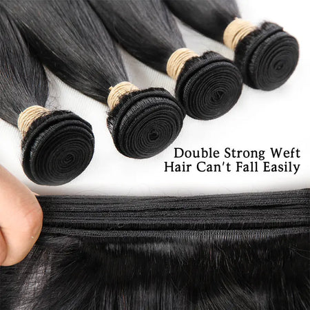 Reality Wig Straight Peruvian Hair Tie Heaventlyshop