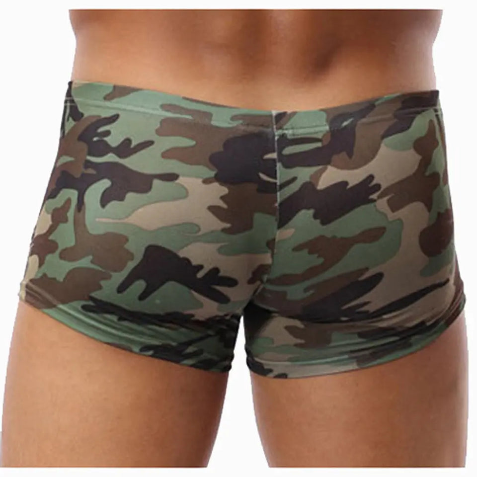 Men's Briefs Pocket Camouflage Boxer Briefs Heaventlyshop