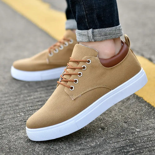 New Canvas Shoes Men Big Shoe 46 47 Man Sneakers Shoes Heaventlyshop