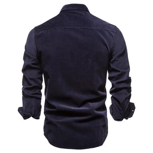 Shirts For Men Wear Shirt College Tops Longsleeve Blue Heaventlyshop