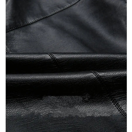 Middle-Aged And Elderly Men's Leather Jackets Heaventlyshop