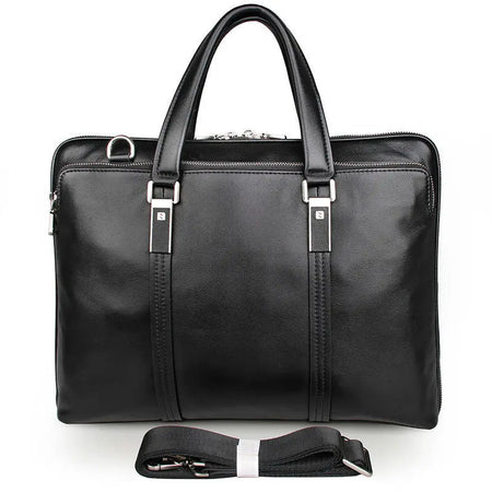 Gentleman Style Leather Men's Bags Business Bag Briefcases Men's Handbags Atmospheric And Stable Handbags Heaventlyshop