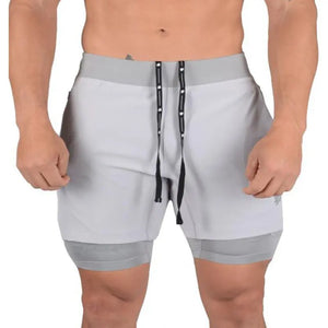 Quick-drying Double Shorts Men Heaventlyshop