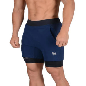 Quick-drying Double Shorts Men Heaventlyshop