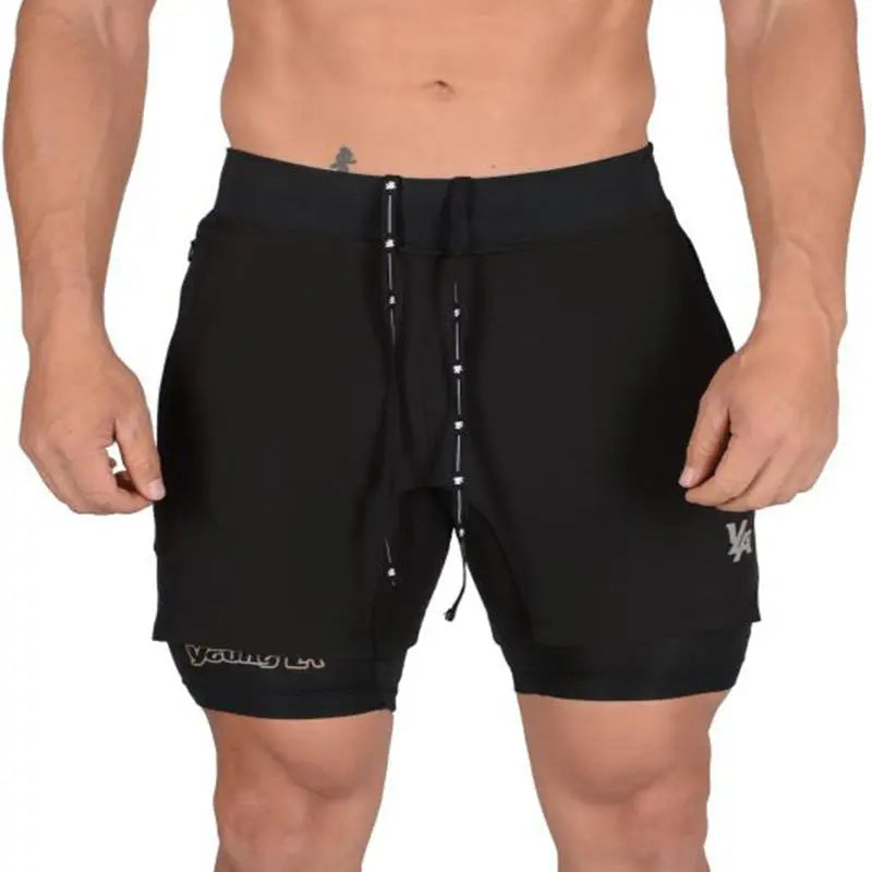 Quick-drying Double Shorts Men Heaventlyshop