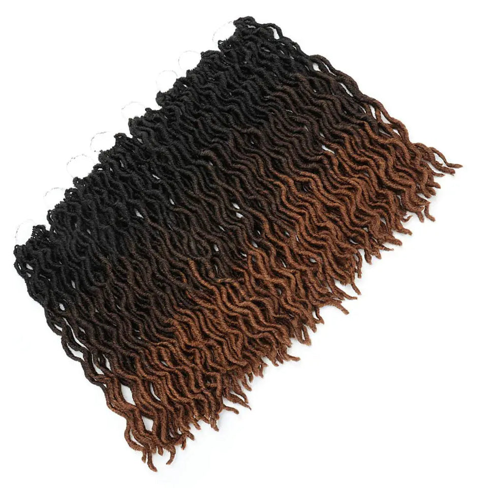 Ombre Curly Crochet Hair Synthetic Braiding Hair Extensions Heaventlyshop