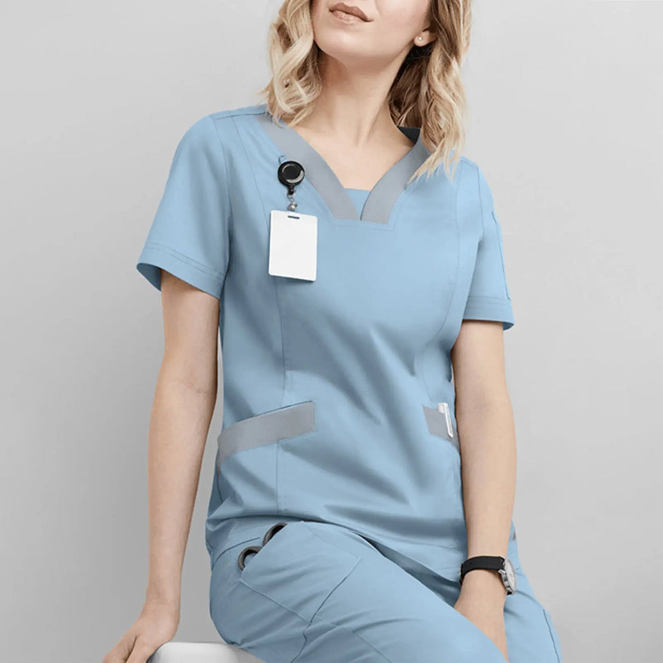 Nurse Surgeon Short Sleeve Gown Heaventlyshop