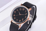 Fashion Creative Quartz Watches Couple Watches Digital Mesh Band Watches Heaventlyshop