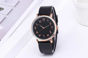 Fashion Creative Quartz Watches Couple Watches Digital Mesh Band Watches Heaventlyshop