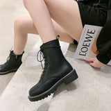 New Genuine Leather Ladies Snow Boots Wool Warm Non-slip Womens Ankle Boots Heaventlyshop