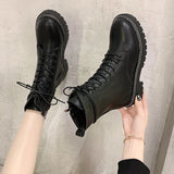 New Genuine Leather Ladies Snow Boots Wool Warm Non-slip Womens Ankle Boots Heaventlyshop