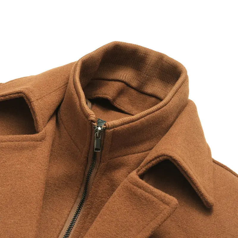 Men's woolen coat wool Heaventlyshop