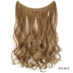 22" Invisible Wire No-Clip Hair Extensions Heaventlyshop