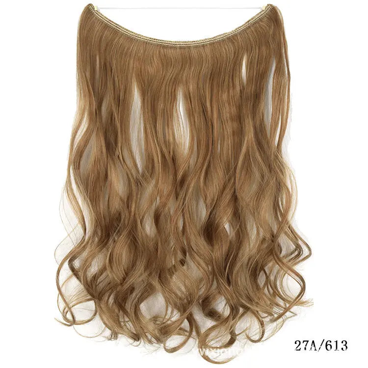 22" Invisible Wire No-Clip Hair Extensions Heaventlyshop