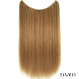 22" Invisible Wire No-Clip Hair Extensions Heaventlyshop