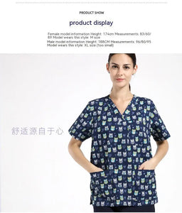 Surgical Gown Disposable Protective Pet Hospital Clothing Nurse Uniform Polyester Cotton Heaventlyshop