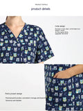 Surgical Gown Disposable Protective Pet Hospital Clothing Nurse Uniform Polyester Cotton Heaventlyshop