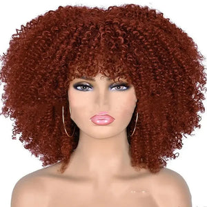 Small Curly Hair Rose Mesh Synthetic Headgear Heaventlyshop