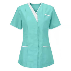 Cotton Skin-friendly And Comfortable Nursing Work Clothes For Hotel Sanitation Heaventlyshop