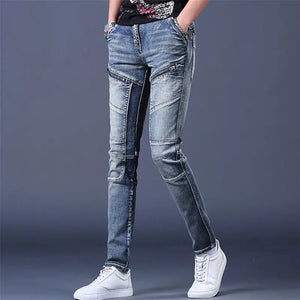 Men's Jeans Spring And Autumn Trendy All-matching Heaventlyshop