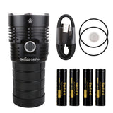 Strong Light Flashlight 18650C Port Direct Charge Heaventlyshop