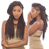 African black solid braided chemical fiber wig Heaventlyshop