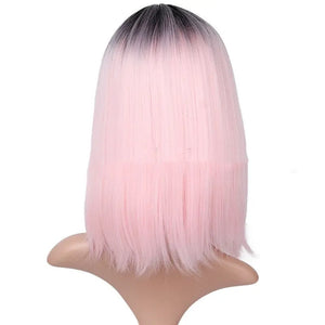 BOBO head gradient short straight hair hood Heaventlyshop