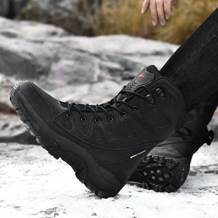 Hi-top Hiking Shoes Men's Breathable Sneaker Platform Heaventlyshop