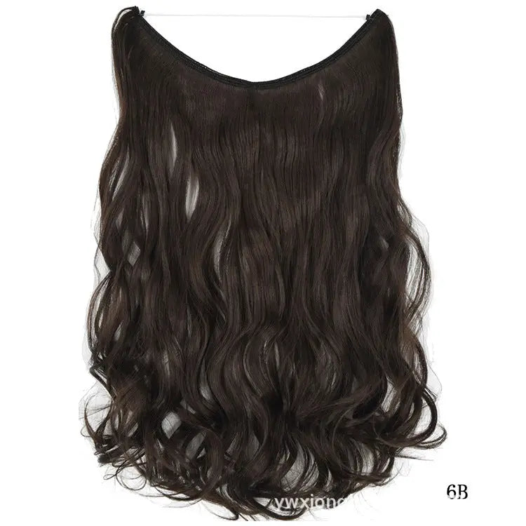 22" Invisible Wire No-Clip Hair Extensions Heaventlyshop