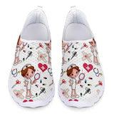 Nurse cartoon printed shoes Heaventlyshop