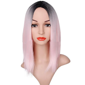 BOBO head gradient short straight hair hood Heaventlyshop