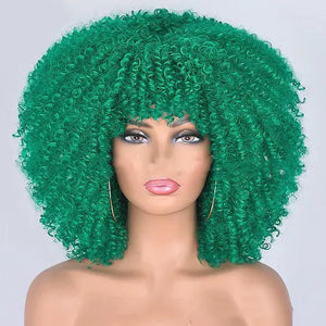 Small Curly Hair Rose Mesh Synthetic Headgear Heaventlyshop