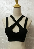 Solid Color Slim Sleeveless Waistcoat with Hollowed-out Bodybuilding Vest Heaventlyshop