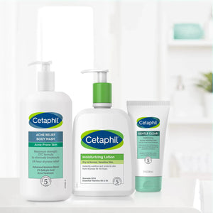 Cetaphil Body Wash, NEW Acne Relief Body Wash with 2% Salicylic Acid to Eliminate Breakouts, Gently Exfoliates and Provides 24Hr Dryness Relief, 20 oz Unscented 20 Fl Oz (Pack of 1) Heaventlyshop