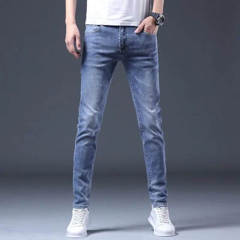 High End Blue Jeans Men Summer Heaventlyshop