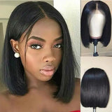 Wig Women Short Human Hair Wigs Bob Brazilian Black Women Remy Heaventlyshop