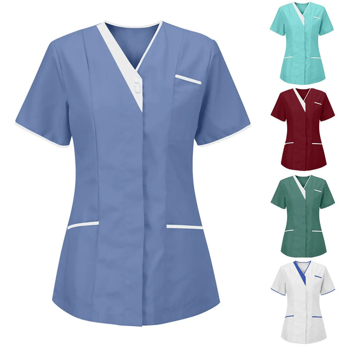 Cotton Skin-friendly And Comfortable Nursing Work Clothes For Hotel Sanitation Heaventlyshop