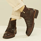 Cowboy boots leather boots high top Martin boots Heaventlyshop